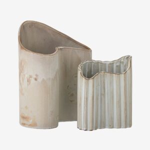 Bloomingville – Vas Henaj, set om 2 – Brun – Krukor & vaser – Från Homeroom