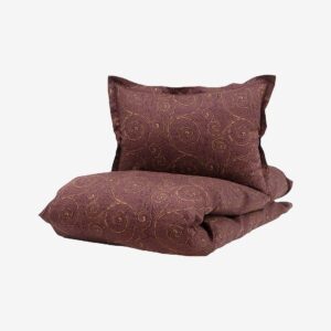 Borås Cotton – Bäddset Bianca – Röd – Påslakanset – Från Homeroom