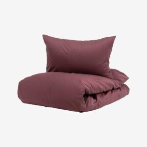 Borås Cotton – Bäddset Cloud – Röd – Påslakanset – Från Homeroom