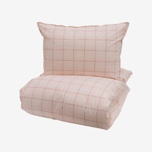 Borås Cotton – Bäddset Lumi – Rosa – Påslakanset – Från Homeroom