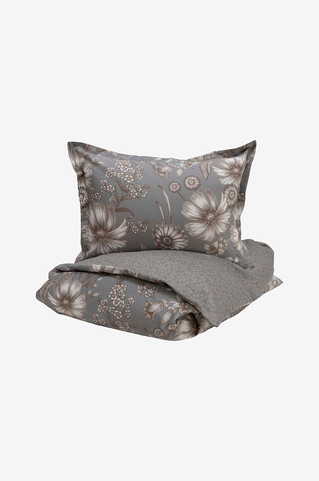 Borås Cotton – Bäddset Siena – Grå – Påslakanset – Från Homeroom