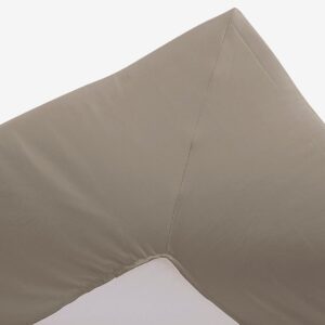 Borås Cotton – Kuvertlakan Cloud – Beige – Dra-på-lakan – Från Homeroom