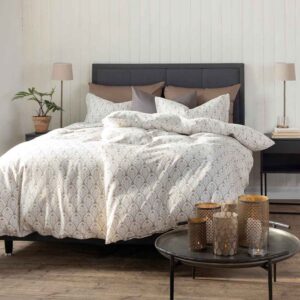 Borås Cotton Marino Påslakanset 150×210 Grå