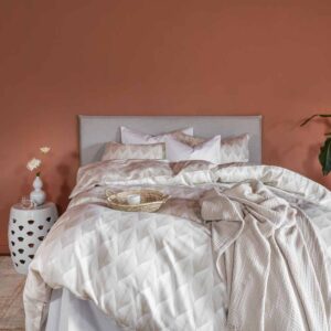 Borås Cotton Roanne Påslakanset 150×210 Beige