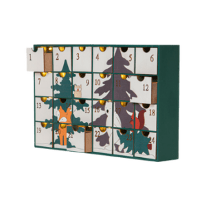 Bordsdekoration Forest Friends 24,5 cm Multi