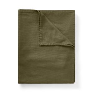 Bordsduk Bomull 140x240cm Mörk Khakigön