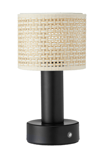 Bordslampa Tiara Laddbar Black