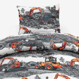 Borganäs of Sweden – 2-Dels Set Maskiner – Flerfärgad – Påslakanset – Från Homeroom