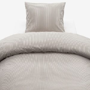 Borganäs of Sweden – 2-Dels Set Thelma Stripe – Brun – Påslakanset – Från Homeroom