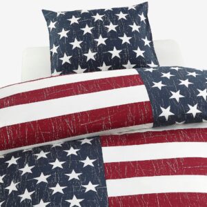 Borganäs of Sweden – 2-Dels Set United States – Blå – Påslakanset – Från Homeroom