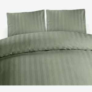 Borganäs of Sweden – 3-Dels Set Satin Dubbel – Grön – Påslakanset – Från Homeroom