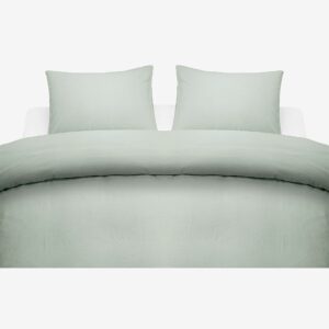 Borganäs of Sweden – 3-Dels Set Washed Dubbel – Grön – Påslakanset – Från Homeroom