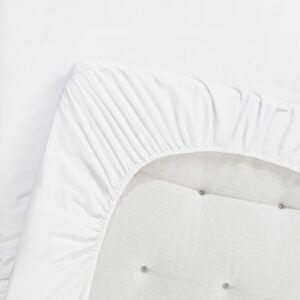 Borganäs of Sweden – Dra på lakan Egyptisk Bomull – Vit – Dra-på-lakan – Från Homeroom