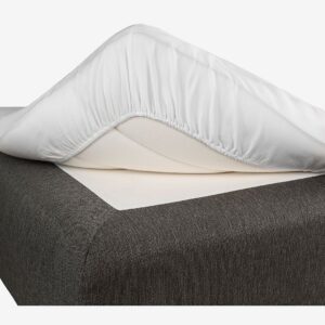 Borganäs of Sweden – Dra på lakan Satin – Vit – Dra-på-lakan – Från Homeroom