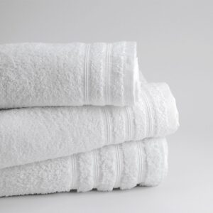 Borganäs of Sweden – Frotté Corfu 550g 2-pack – Vit – Badlakan – Från Homeroom