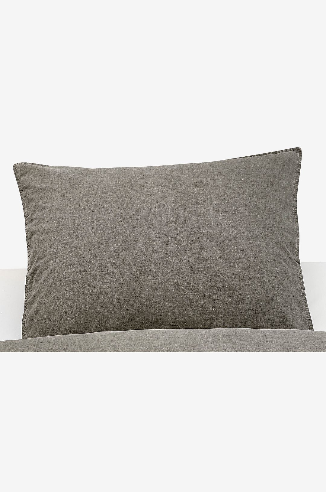 Borganäs of Sweden – Örngott Washed 2-pack – Grå – Örngott – Från Homeroom