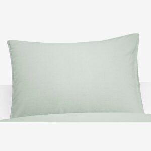 Borganäs of Sweden – Örngott Washed 2-pack – Grön – Örngott – Från Homeroom