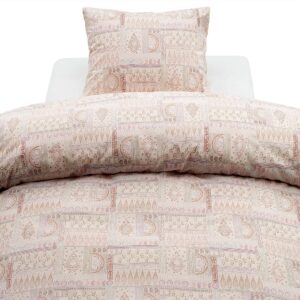 Borganäs of Sweden – Påslakan Set Jasmine – Orange – Påslakanset – Från Homeroom