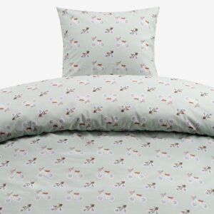 Borganäs of Sweden – Påslakan set Plingeling – Grön – Påslakanset – Från Homeroom