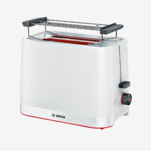 Bosch – Brödrost Tat3m121 Vit 950w Bagels Funktion – Brödrostar – Från Homeroom