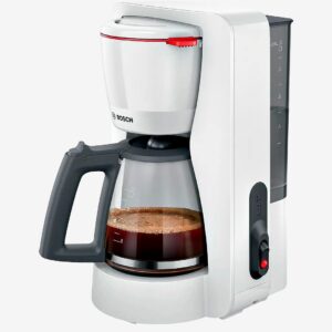 Bosch – Kaffebryggare Tka2m111 Vit 1200watt Avtagbar Tank – Kaffebryggare – Från Homeroom