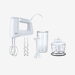 Braun – Elvisp 500w + Tillbehör Vit HM3135WH – Elvispar – Från Homeroom