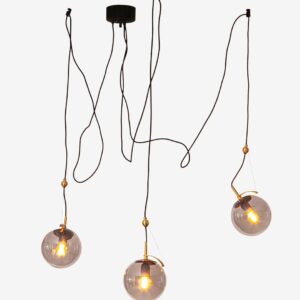 By Rydéns – Hängande lampa Carry – Grå – Takpendlar – Från Homeroom