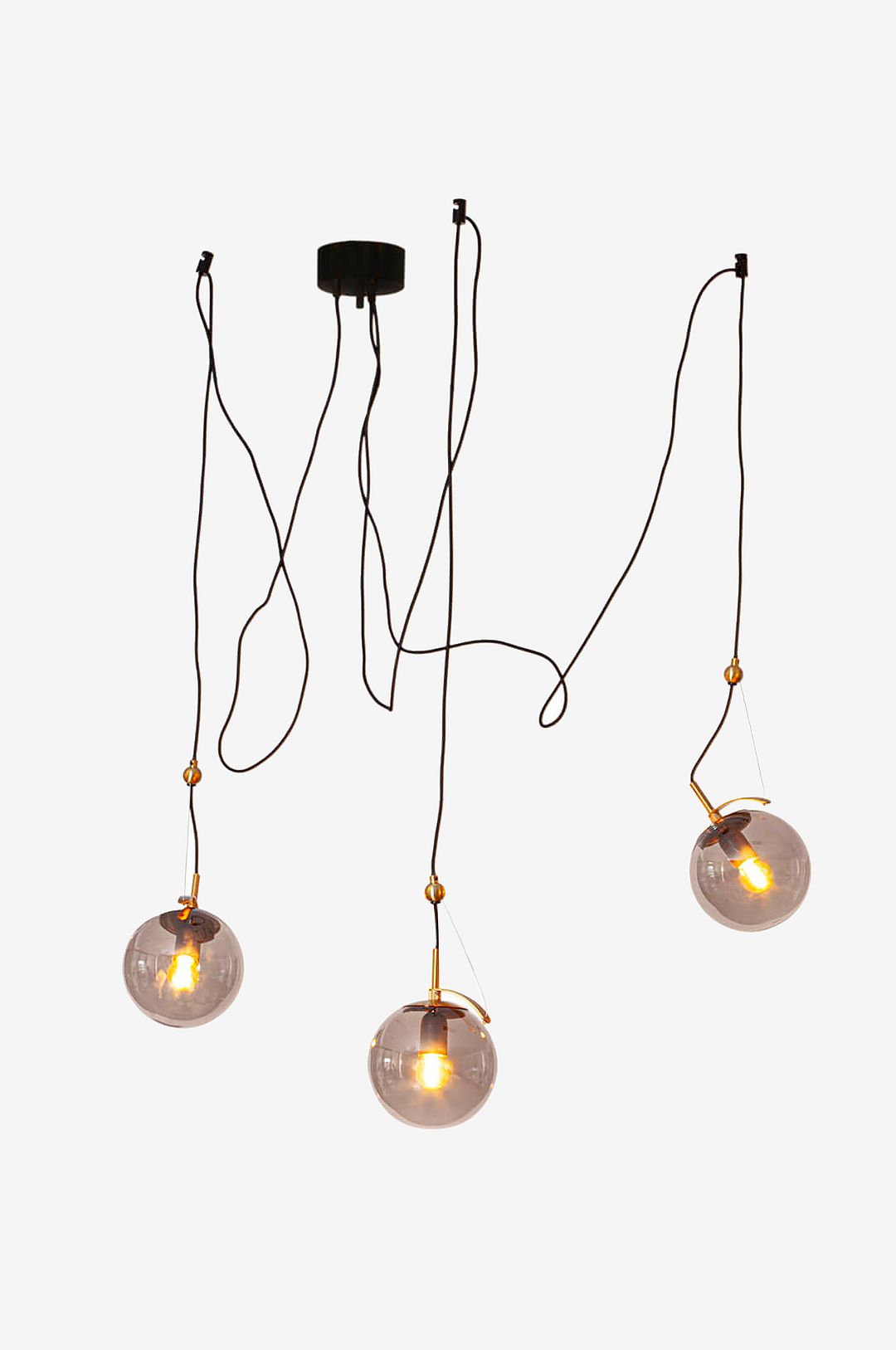 By Rydéns – Hängande lampa Carry – Grå – Takpendlar – Från Homeroom