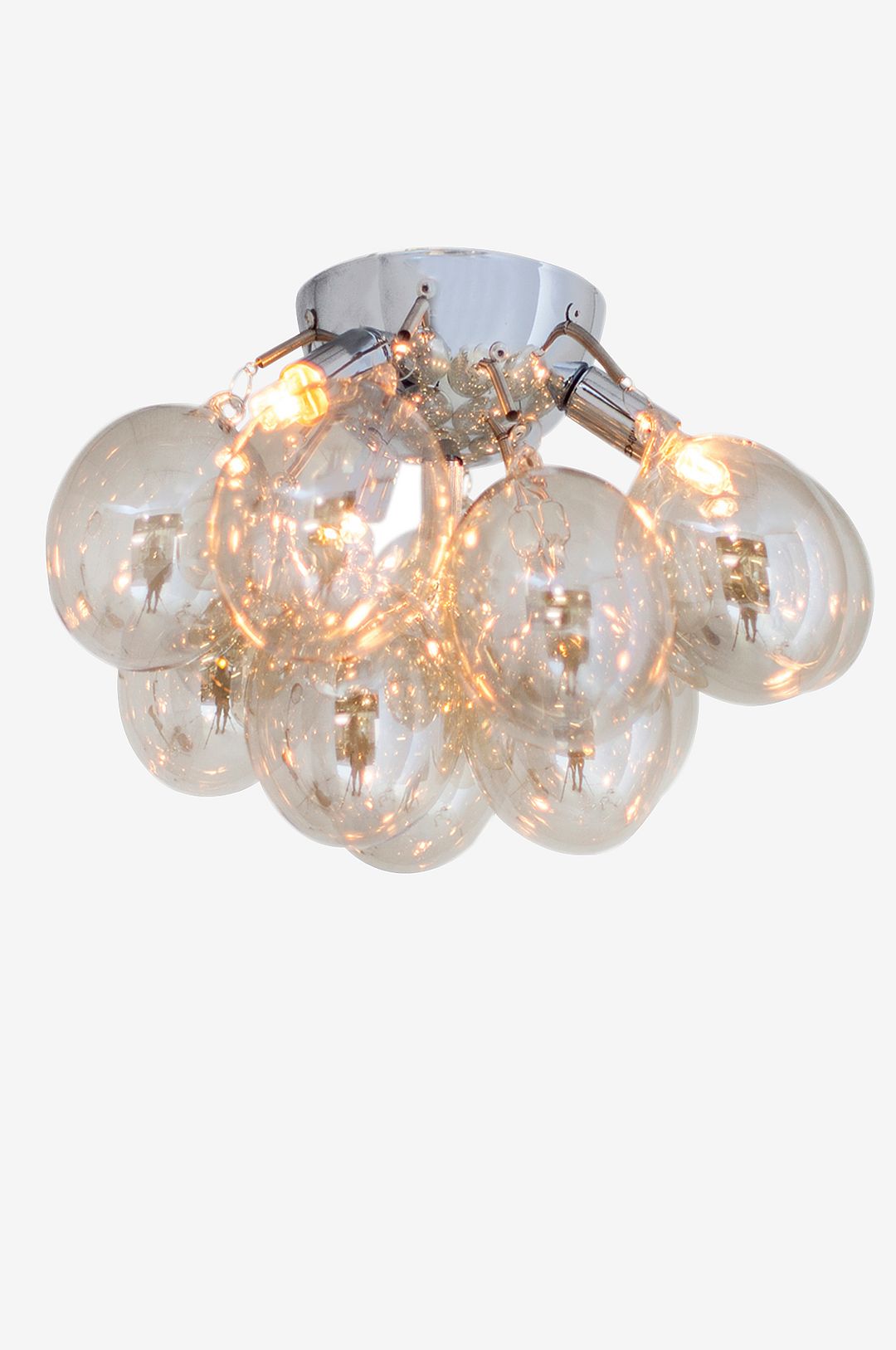 By Rydéns – Plafond Gross Ø 30 cm – Silver – Plafonder – Från Homeroom