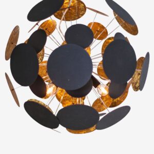 By Rydéns – Taklampa Planet Ø 50 cm – Svart – Takpendlar – Från Homeroom