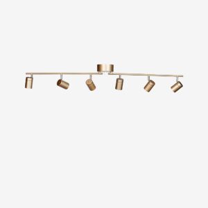 By Rydéns – Takspot Correct 6-ljus – Guld – Spotlights – Från Homeroom