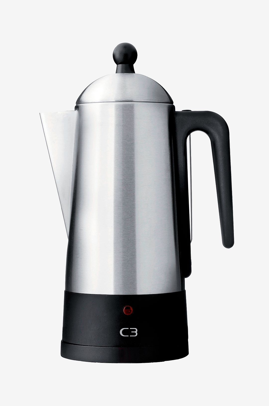 C3 - Perkolator Borstat stål 10kp - Perkolatorbryggare - Från Homeroom