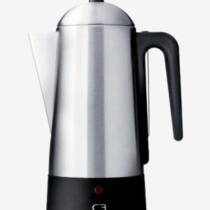 C3 – Perkolator Borstat stål 6kp – Perkolatorbryggare – Från Homeroom