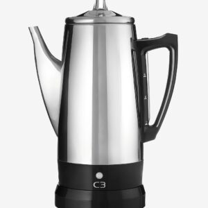 C3 – Perkolator Rostfri stål 6kp – Perkolatorbryggare – Från Homeroom
