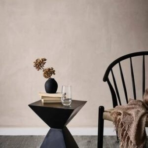 CACOCUM pall/sidobord Svart