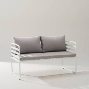 CADIZ loungesoffa Vit