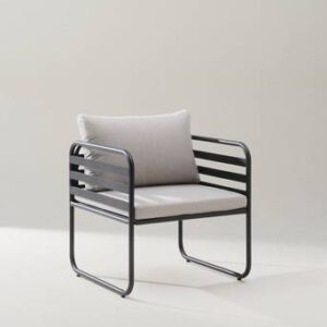 CADIZ loungestol Svart