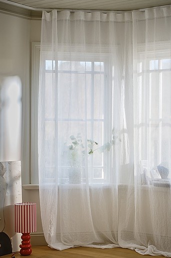 CAISA multifunktionsgardin 1 längd extra bred