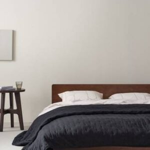 CALM överkast – dubbelsäng 260×260 cm Svart