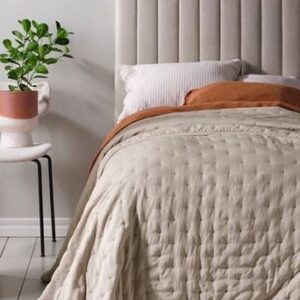 CALM överkast – enkelsäng 150×250 cm Beige