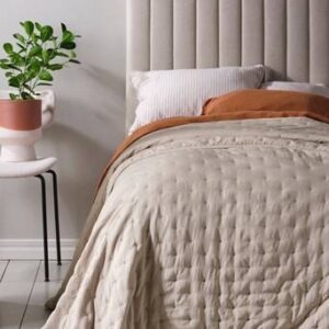 CALM överkast – enkelsäng 180×260 cm Beige