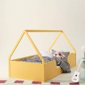 CAMPO barnsäng 90×200 cm Gul