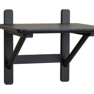 CAMROSE Sängbord 40 Svart ek