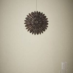 CAPELLA julstjärna ø 44 cm Brun