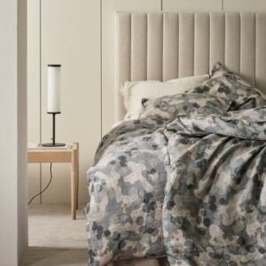 CARA påslakanset enkelsäng Grå