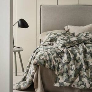 CARA påslakanset enkelsäng Mörkgrön