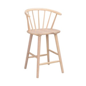 CARMEN Barstol vitpigmenterad