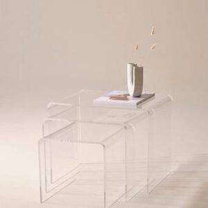 CATALINA sidobord 3-pack Plexi