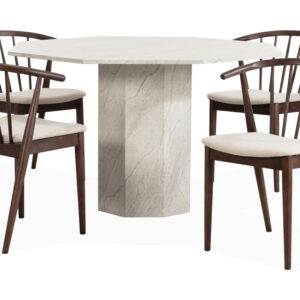 CATANIA/VANJA Matgrupp 4 Stolar Brun