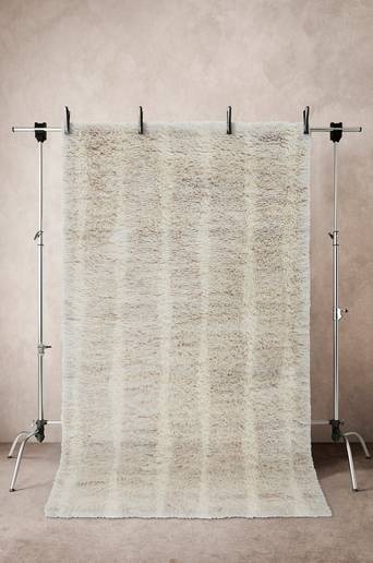 CEPPA ullmatta 170×240 cm Beige/naturvit